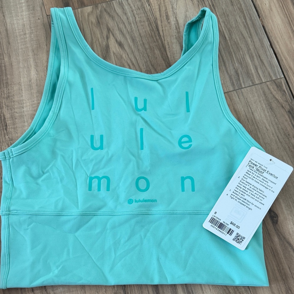 Lululemon Aqua Blue Sports Bra